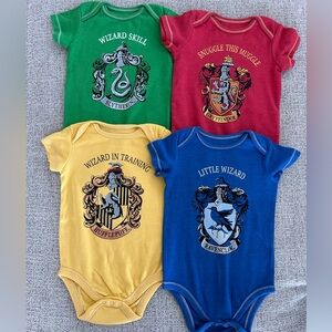 Hogwarts House Onesies
